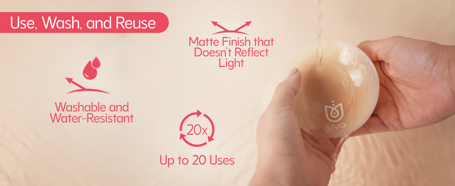 UVA Ultra-Thin Adhesive Nipple Covers