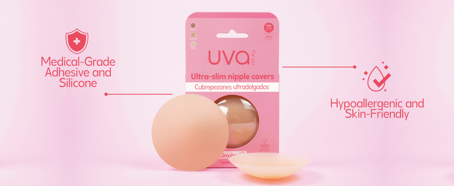 UVA Ultra-Thin Adhesive Nipple Covers